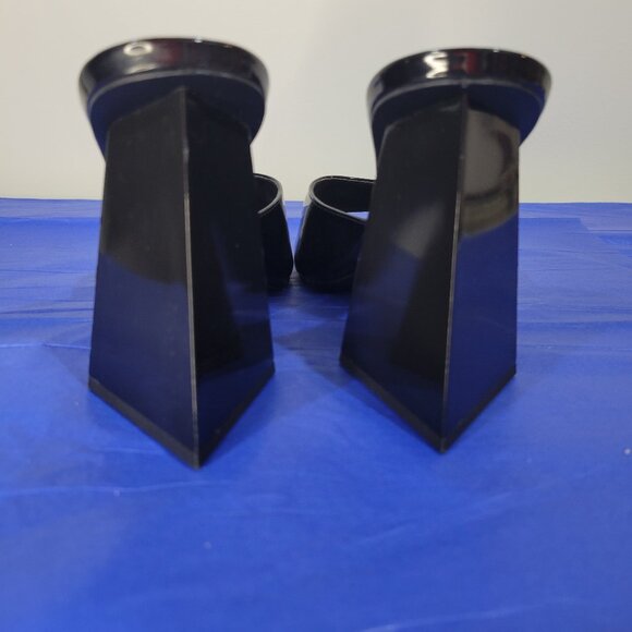 Gianni Bini Patent Leather Mule Heels- Like Barbie! - Picture 12 of 12